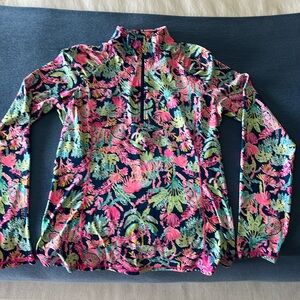 Lilly Pulitzer Luxletic quarter zip - Medium
